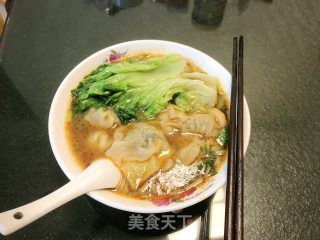 酸辣云吞的做法