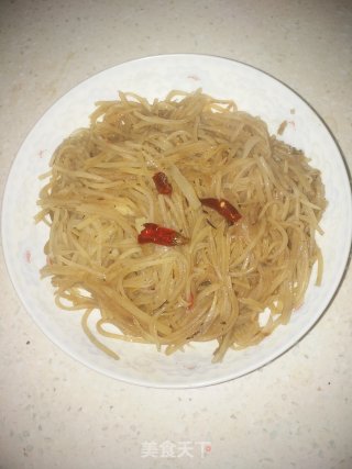 酸辣土豆丝的做法