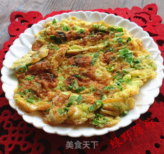 小葱炒鸡蛋的做法