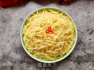 蒸土豆丝的做法