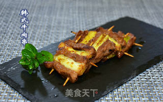 韩式牛肉串的做法