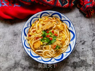 排骨汤土豆粉的做法