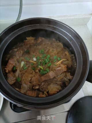 驴肉粉丝煲的做法