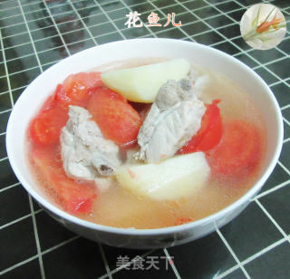 番茄土豆仔排汤的做法
