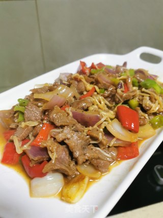 小炒牛肉的做法