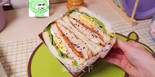馋哭隔壁家小孩的照烧鸡排三明治的做法