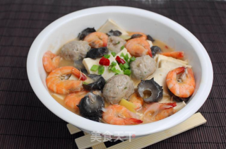 大虾烩海参的做法