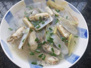 清爽蛏汤的做法