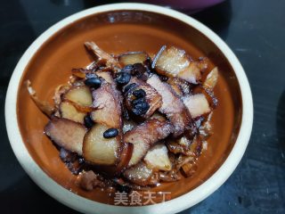 乡里腊肉蒸盐辣椒的做法