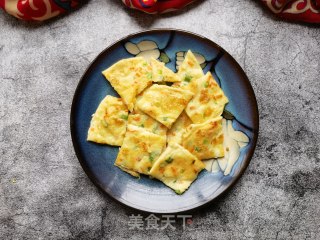 胡萝卜香葱鸡蛋煎饼的做法