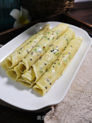 椒盐香葱鸡蛋软饼❗️香软咸香～快手早晚餐的做法