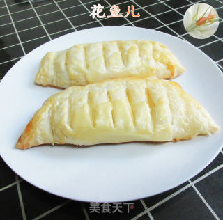 飞饼奶黄馅派的做法