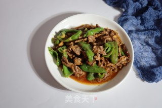 青椒炒牛肉的做法