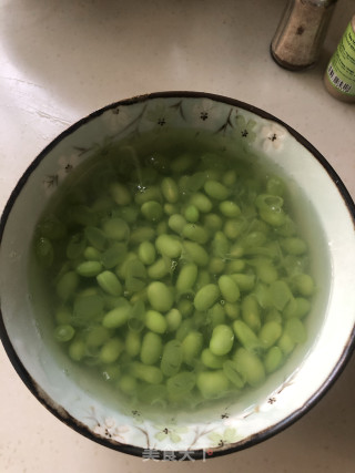 毛豆汤的做法