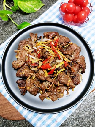孜然烤牛肉的做法
