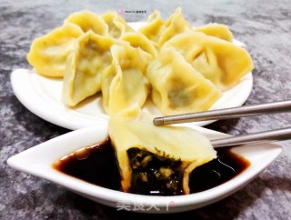 海麻线鲜肉水饺的做法