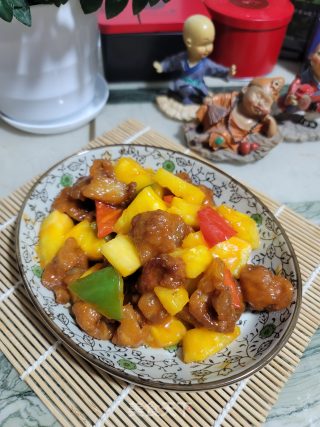 菠萝咕噜肉的做法