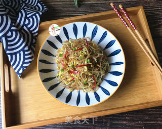 醋溜豆芽的做法