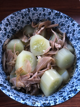 黄瓜笋干菜汤的做法