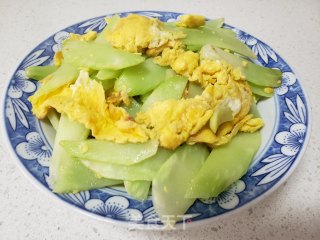 莴笋炒鸡蛋的做法