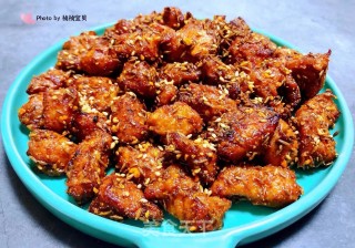 孜然香辣鸡丁的做法