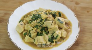 韭菜豆腐的做法