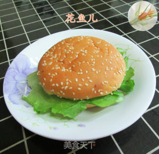 鲜虾汉堡的做法
