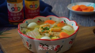白菜虾仁锅的做法