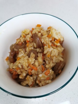 腊肠炒饭