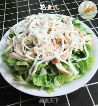 生菜鸡胸肉沙拉