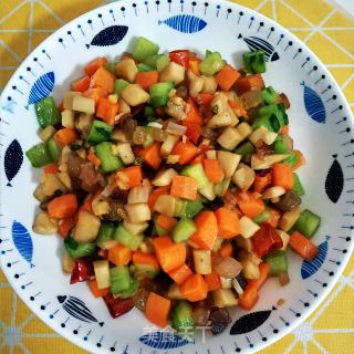杏鲍菇三丁的做法