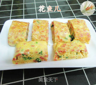 火腿肠厚蛋烧的做法