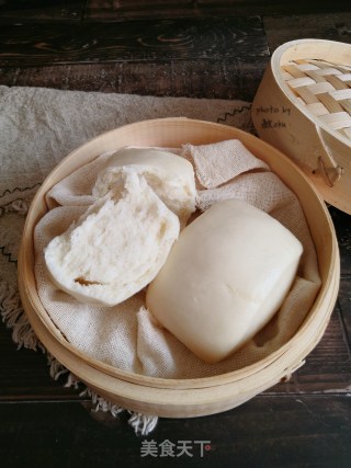 奶香馒头的做法
