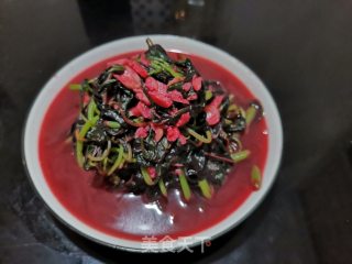 水煮苋菜的做法
