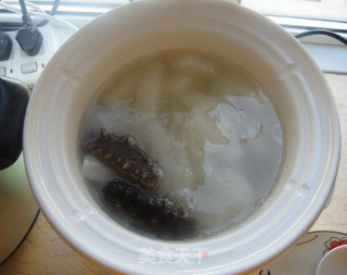 海参萝卜汤的做法