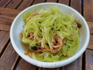 莴笋凉拌金针菇的做法