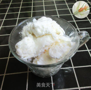 荔枝冰激凌的做法