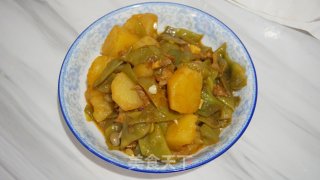 油豆角焖五花肉的做法