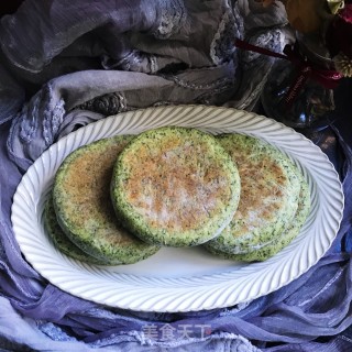 荠菜坨坨饼的做法