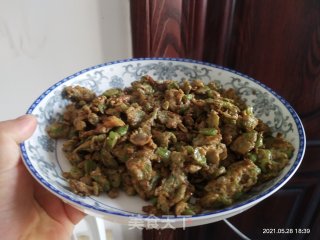 豆角炒鸡蛋的做法