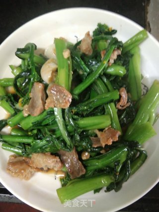煮油爆炒甜菜心❤️的做法