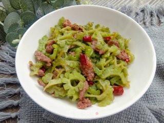 苦瓜炒牛肉的做法