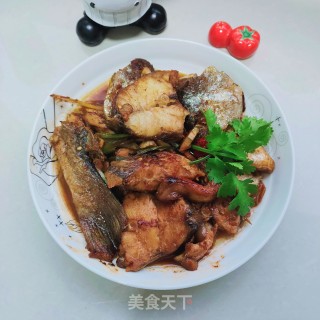 酱烧黄花鱼的做法