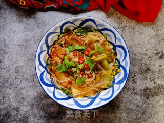 酸辣汤米粉的做法
