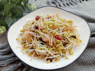 炝炒豆芽的做法