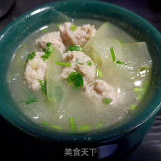 虾丸冬瓜汤的做法