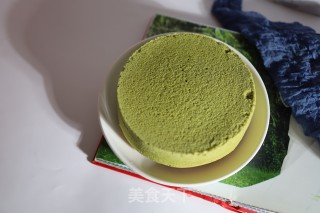 八寸抹茶戚风蛋糕的做法