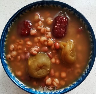 红豆薏米乌梅粥的做法