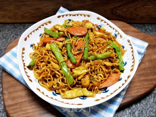 豆角焖面的做法