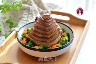 竹笋宝塔肉的做法
